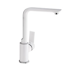 Фото Смеситель для кухни Qtap Ustek QTUS9016107FCW Chrome/White