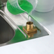 Дозатор для кухонної мийки золотий врізний Nett DTG-300 Фото 3 з 6