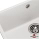 Кухонна мийка гранітна Granado Under top Max White 536x435x210 Фото 5 з 6