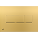 Клавіша змиву Alcaplast M375 золотий Фото 1 з 3