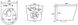 Унитаз подвесной IMPRESE Jess Rimless (i11330) 48 см с сиденьем Slim Soft Close Фото 2 из 2