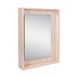 Зеркальный шкаф подвесной Qtap Pisces 600х800х140 Whitish oak с LED-подсветкой QT2577ZP6003WO Фото 3 из 6