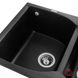 Кухонна мийка Granado Cordoba Black Shine 780x500 Фото 5 з 6