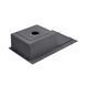 Кухонна мийка Kroner KRP Schwarze - 7844HM PVD (3/1 мм) Фото 5 з 8