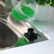 Дозатор для кухонної мийки чорний врізний Nett DFB-300 Фото 3 з 6