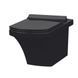 Подвесной унитаз Idevit Vega с сиденьем Soft-Close, черный глянец (SETK2804-0606-071-1-6000) Фото 1 из 5