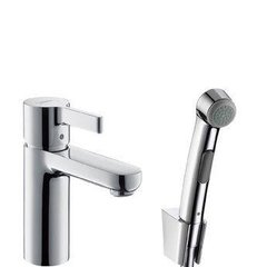 Фото Смеситель для умывальника с гигиеническим душем Hansgrohe Metris S 31160000