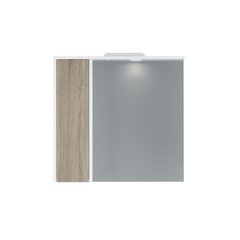 Фото Зеркальный шкаф с подсветкой 75 см, левый AM.PM Gem S M91MPL0751WF38