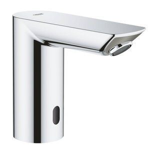 Фото Кран безконтактний для умивальника Grohe Bau Cosmopolitan E без змішування, 6V (36452000)