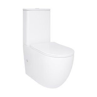 Фото Унітаз підлоговий Qtap Robin New Ultra Quiet безободковий з сидінням Soft-Close WHITE QT13226083AW