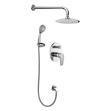 Фото Душевая система скрытого монтажа Imprese Jesenik, ручной душ на 3 режима, верхний душ 200 мм VR-15140