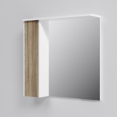 Фото Зеркальный шкаф с подсветкой AM.PM Gem S 75 см, левый (M91MPL0751WF38)