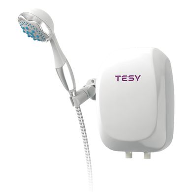 Фото Проточный водонагреватель Tesy с душевой лейкой 5,0 кВт (IWH50X02BAH) 301658