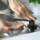 Дозатор для кухонної мийки чорний врізний Nett DTB-300 Фото 4 з 6