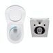Акційний набір: Унітаз підвісний Jay Ultra Quiet QT07335177W 485х360х320 + Tern Ultra Quiet QT17332303ASW 490x365x325 Фото 5 з 8