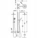 Душова система для душу з термостатом TRES Base Plus хром (21639301) Фото 3 з 3