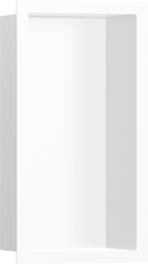 Фото Hansgrohe XtraStoris Individual MW Настенная ниша с рамкой 30х15х10см Matt White (56096700)