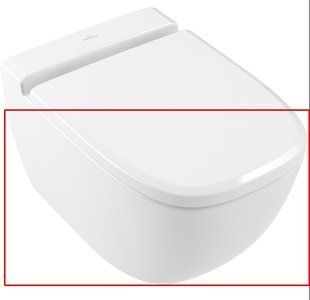 Фото Чаша підвісного безобідкового унітазу VILLEROY&BOCH Antheus без сидіння 4608R0R1