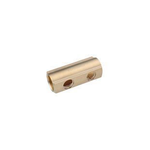 Колектор балка Karro на 2 виходи 1"x1/2" РВ латунний KR-2001 (CV009604)
