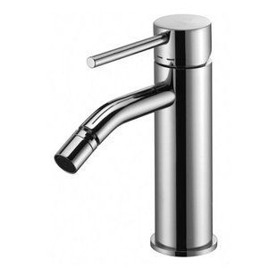 Фото Змішувач для біде Paffoni Light з донним клапаном, сталь (LIG135ST)