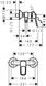 Комплект змішувачів для душу Hansgrohe Logis Loop 100 1072019 Фото 2 з 4