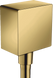 Шлангове підключення Hansgrohe FixFit Polished Gold Optic (26455990) Фото 1 з 3