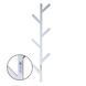 Рушникосушарка електрична Carino ALBERO з контроллером Білий матовий 1000*270 Фото 1 з 8
