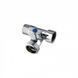 Кран прохідний REIGER 1/2"x3/4"x1/2" (6555450) Фото 1 из 2