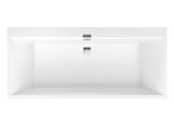 Фото Ванна квариловая Villeroy&Boch SQUARO EDGE 12 170x75, с ножками и сифоном (UBQ170SQE2DV-01)