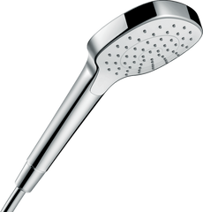 Фото Ручной душ Croma Select E 110 1jet EcoSmart белый/хромированный: 7л/мин (26816400)
