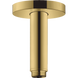 Фото Кронштейн для верхнього душу зі стелі Hansgrohe S 100 мм Polished Gold Optic (27393990)