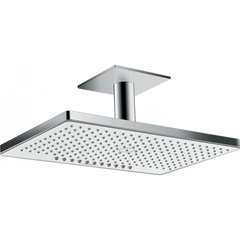 Фото Верхний душ Hansgrohe Rainmaker Select 460 2jet с держателем к потолку White/Chrome (24004400)