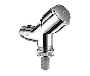 Фото Вентиль кутовий Schell COMFORT 1/2, з замком, хром 033860699