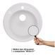 Кухонна мийка Lidz D510/200 WHI-01 (LIDZWHI01D510200) Фото 3 з 6