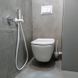 Гигиенический душ со смесителем PAFFONI Tweet Round, белый матовый (ZDUP110BO) Фото 2 из 4