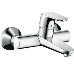 Фото Змішувач Hansgrohe Focus 180 для умивальника настінний (31923000)