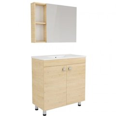 Фото Комплект мебели для ванной комнаты RJ ATLANT 80 см, дуб (RJ02801OK)
