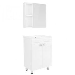 Фото Комплект мебели для ванной комнаты RJ ATLANT 60 см, белый (RJ02601WH)