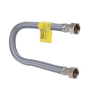 Шланг для води Thermo Alliance Forte D10 (посилений) 20 см NYLON 1/2"x1/2" ВВ (TAF383W20)