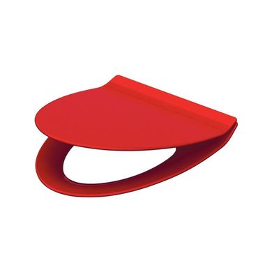 Фото Сидіння для унітазу IDEVIT Rena Soft-Close Slim, червоний (53-02-06-006)
