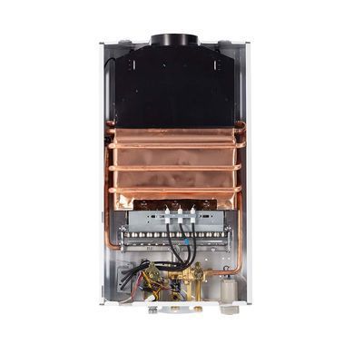 Фото Газова колонка дим. Sabio 10 л white PLUS (JSD20-AC21 Copper)