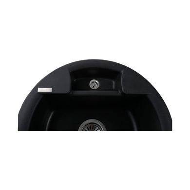 Фото Гранітна мийка Globus Lux GURON 480мм, чорний