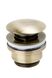 Сливной вентиль (донный клапан) Genebre Luxe bronze, click pop-up, 1 1/4" (100211 43) Фото 1 из 4