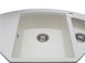 Кухонна мийка Miraggio EUROPE біла (0000018) Фото 4 з 6