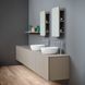 Умивальник накладний NIC DESIGN OVVIO 420&times;140&times;420 мм, білий/глянсовий (001447001) Фото 3 з 3