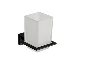 Фото Стакан для зубных щеток VBI MERCURY BLACK (VBI-040204BL)