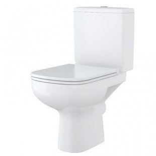 Фото Унітаз-компакт Cersanit Colour Clean On 011, 3/5 л сидіння Duroplast Soft-Close біле 31984