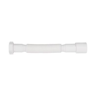 Фото Гнучка труба Lidz (WHI) 60 01 G002 00 з накидною гайкою 1 1/2" довжина 600 мм