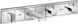 Термостат скрытого монтажа Hansgrohe RainSelect для ванной на 2 клавиши Chrome (15359000) Фото 1 из 3
