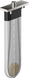 Шланг для душової лійки Hansgrohe SBox Square 145 мм врізний в борт ванни (28010000) Фото 1 з 3